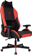 Игровое кресло Бюрократ Knight Neon Red 112436