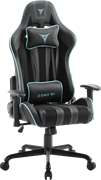 Игровое кресло ZONE 51 Gravity Black/Cyan 112374
