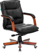 Офисное кресло Бюрократ T-9927WALNUT-LOW Black 112992