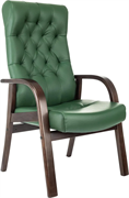 Офисное кресло Бюрократ T-9928 Walnut CF Green 112995
