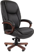 Офисное кресло Chairman 408 Black/Brown 112589