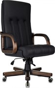 Офисное кресло Бюрократ T-9932 Walnut Black 112998