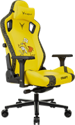 Игровое кресло Бюрократ Knight Craft Dragon Yellow 112419