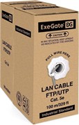 Бухта ExeGate FUTP4-C5e-CCA-S24-IN-PVC-GY-100, 100м 136569