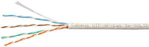 Бухта Cabeus UTP-4P-Cat.5e-SOLID-LSLTx-GY-20, 20м 136436