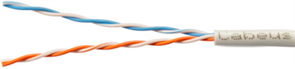Бухта Cabeus UTP-2P-Cat.5e-SOLID-LSZH-GY-50, 50м 136364