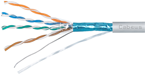 Бухта Cabeus FTP-4P-Cat.5e-SOLID-LSLTx-GY-20, 20м 136283