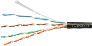 Бухта Cabeus UTP-4P-Cat.5e-SOLID-BK-50, 50м 136408