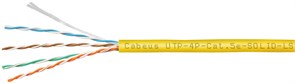 Бухта Cabeus UTP-4P-Cat.5e-SOLID-LSZH-YL-50, 50м 136484