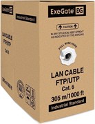 Бухта ExeGate UTP4-C6-CU-S23-IN-PVC-GY-305, 305м 136179
