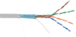Бухта NETLAN EC-UF004-5E-PVC-GY, 305м 136773