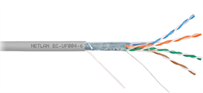 Бухта NETLAN EC-UF004-6-PVC-GY, 305м 136188