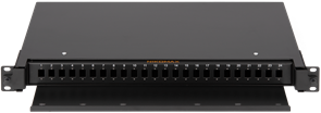Оптический кросс NIKOMAX NMF-RP24SC-TS-P1-1U-BK 139391
