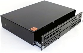 Оптический бокс Hyperline FO-19V-2U-6xSLT-W130H30-48UN-BK 139324