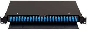 Оптический кросс NIKOMAX NMF-RP24SCUS2-TS-P1-1U-BK 139394
