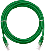 Патч-корд NETLAN EC-PC4UD55B-BC-PVC-020-GN-10, 2м (10 шт.) 132750