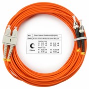 Патч-корд Cabeus FOP-62-SC-ST-10m, 10м 133596