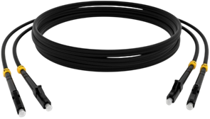 Патч-корд Cabeus FOP(D)-9-LC-LC-15M-BK, 15м 133053