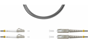 Патч-корд TopLAN DPC-TOP-OM1-LC/P-SC/P-5.0, 5м 135765