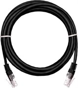 Патч-корд NETLAN EC-PC4UD55B-BC-PVC-030-BK-10, 3м, 10 шт. 134928