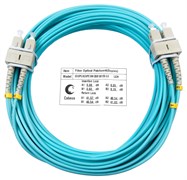 Патч-корд Cabeus FOP-50-SC-SC-15m, 15м 133517