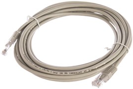Патч-корд NETLAN EC-PC4UD55B-BC-PVC-050-GY-10, 5м, 10 шт. 134941