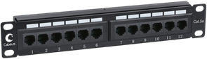 Патч-панель Cabeus PL-12-Cat.5e 10"-Dual 138033