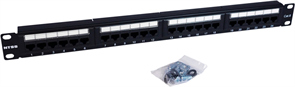 Патч-панель NTSS NTSS-PP-1U-24-UTP-RJ45-6-D 138216