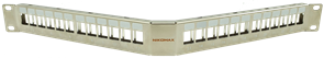 Патч-панель NIKOMAX NMC-RP24-BLANK-AG-1U-MT 138179