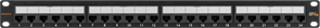Патч-панель NIKOMAX NMC-RP24UA2-1U-BK 138192