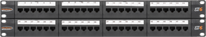 Патч-панель NIKOMAX NMC-RP48UE2-2U-BK 138007