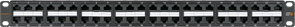 Патч-панель NIKOMAX NMC-RP48UE2-1U-BK 138210