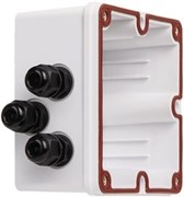 Корпус настенной розетки NIKOMAX NMC-MB3P-IS-MT 138663