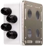 Корпус настенной розетки NIKOMAX NMC-MB4P-IS-MT 138664