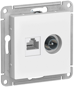 Розетка RJ-45/TV Schneider Electric ATN000189 137937