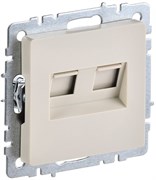 Розетка RJ-45 IEK BRITE BR-K20-1-K10 137837