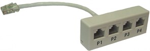 Разветвитель RJ-45 TWT TWT-Y-1P4 137728