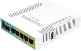 Маршрутизатор (роутер) MikroTik hEX PoE 141952