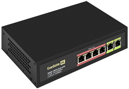 Коммутатор (свитч) ExeGate EDGS-1006D.4PoE-65W 140878