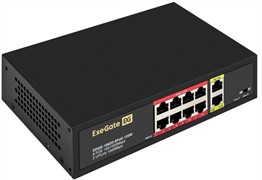Коммутатор (свитч) ExeGate EDGS-1082D.8PoE-120W 140697