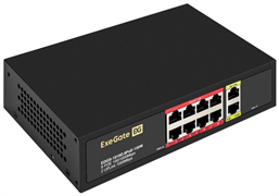 Коммутатор (свитч) ExeGate EDGS-1010D.8PoE-120W 140696