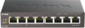 Коммутатор (свитч) D-Link DGS-1008P/F 140657