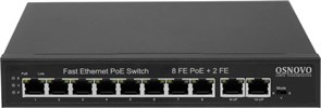 Коммутатор (свитч) Osnovo SW-21000(120W) 141039