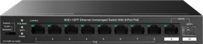 Коммутатор (свитч) IP-COM G1110PF-8-120W 140931