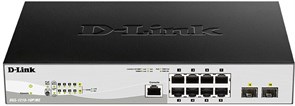 Коммутатор (свитч) D-Link DGS-1210-10P/ME/B 141418