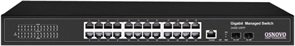 Коммутатор (свитч) Osnovo SW-72402/L2 141740