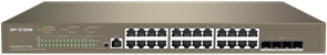 Коммутатор (свитч) IP-COM G5328XP-24-410W 141681