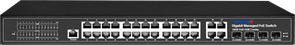 Коммутатор (свитч) TRASSIR TR-NS24284C-400-24POE 141827