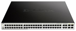 Коммутатор (свитч) D-Link DGS-1210-52MP 141245