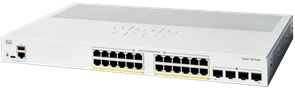 Коммутатор (свитч) Cisco C1300-24P-4X 141361